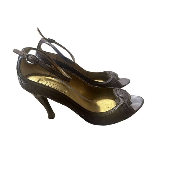 BOTTEGA VENETTA Braided Leather sandal  EU 371/2, US 7 - Picture 3 of 7